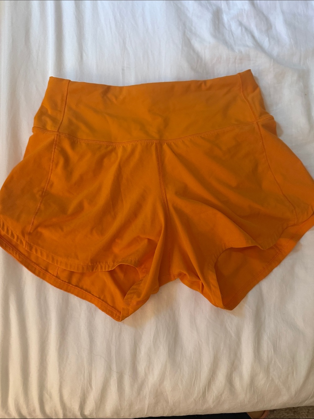 lululemon athletica High-Rise Orange Performance Shorts